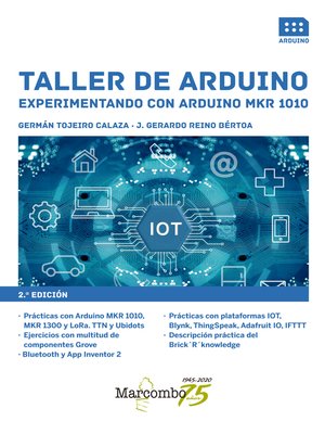 cover image of Taller de Arduino. Experimentando con Arduino MKR 1010